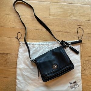 NWOT Black Coach Crossbody